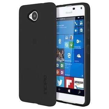 Microsoft Lumia 650 Incipio NGP Kotelo Läpikuultava Musta