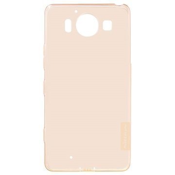 Microsoft Lumia 950 Nillkin Nature TPU Suojakuori Ruskea
