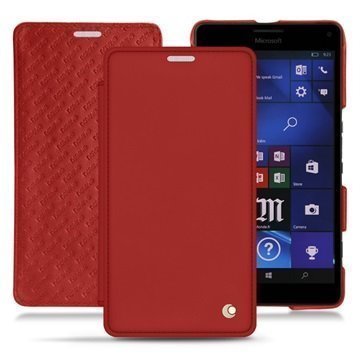 Microsoft Lumia 950 XL Noreve Tradition D Nahkainen Läppäkotelo PerpÃ©tuelle Punainen