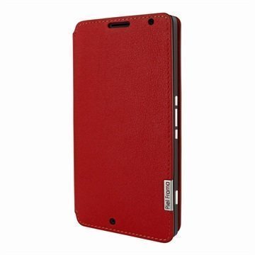 Microsoft Lumia 950 XL Piel Frama FramaSlim Nahkakotelo Punainen