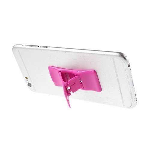 Mini Kokoinen Standi Älypuhelimille Kuuma Pinkki
