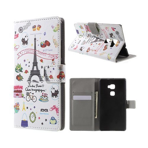 Moberg Huawei Mate S Nahkakotelo Eiffel Torni