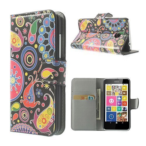 Moberg Paisley Flowers Nokia Lumia 630 / 635 Suojakotelo