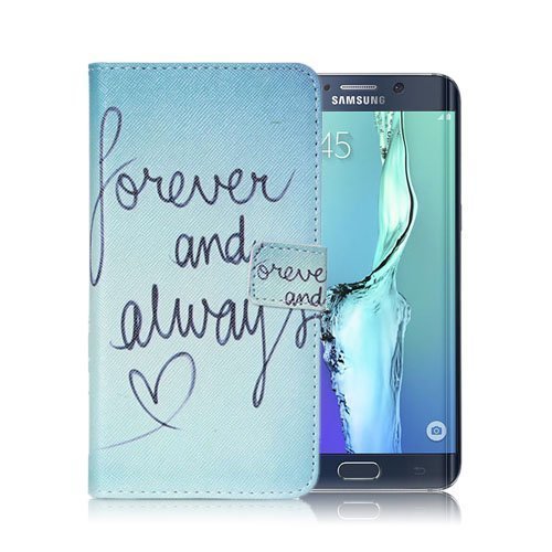 Moberg Samsung Galaxy S6 Edge Plus Nahkakotelo Sitaatti Rakkaudesta