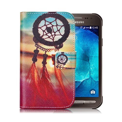Moberg Samsung Galaxy Xcover 3 Nahkakotelo Lompakko Unensieppaaja