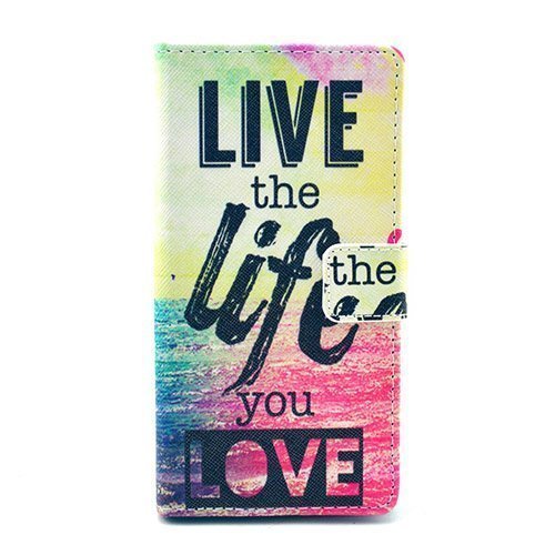 Moberg Sony Xperia M2 Suojakotelo Live The Life You Love