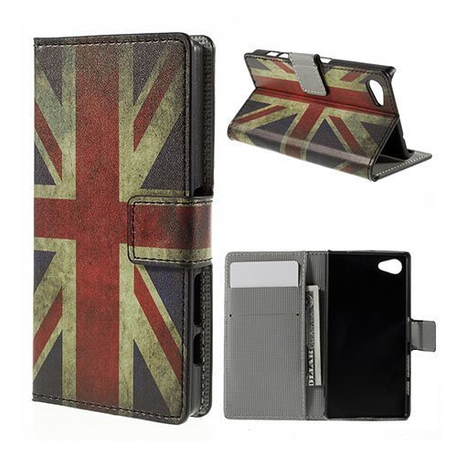 Moberg Sony Xperia Z5 Compact Vanhanaikainen Britannian Lippu