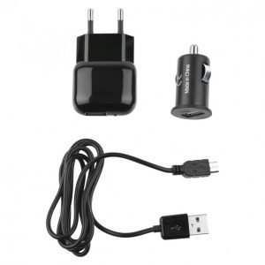 Mobia Laturipaketti Micro-Usb Auto/Koti