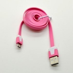 Mobia Microusb Datakaapeli 1m Pinkki