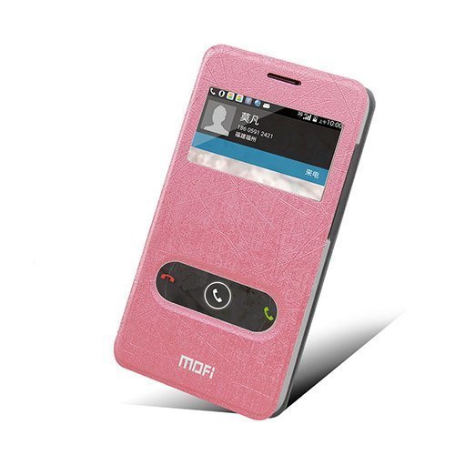 Mofi Huawei Ascend G620 Suojakotelo Vaaleanpunainen