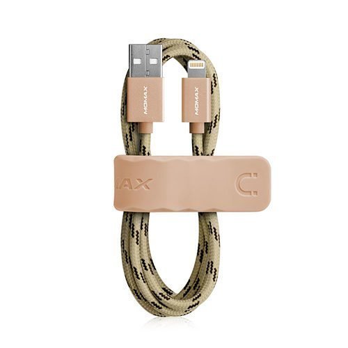 Momax Elite Mfi Usb Kaapeli Iphone / Ipad / Ipod Champagne