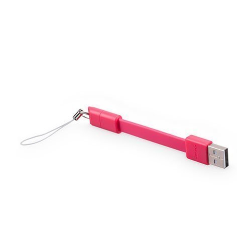 Momax Go-Link Usb Kaapeli Android Laitteille Kuuma Pinkki