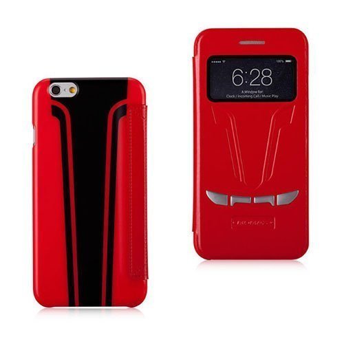 Momox Punainen Iphone 6 Nahkakotelo