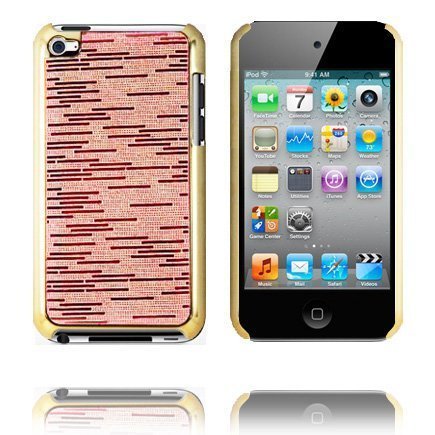 Monte Carlo Electroplated Punainen Ipod Touch 4 Suojakuori