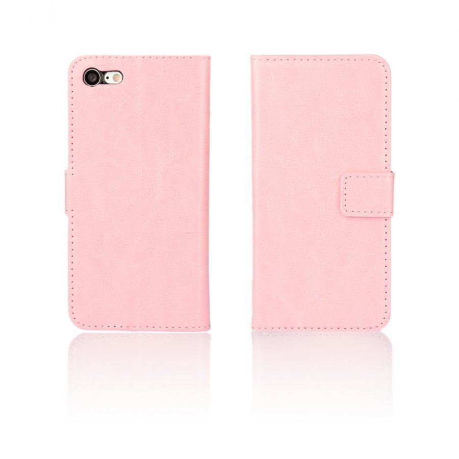 Mortensen Iphone 7 Hullu Hevonen Nahkakotelo Pinkki
