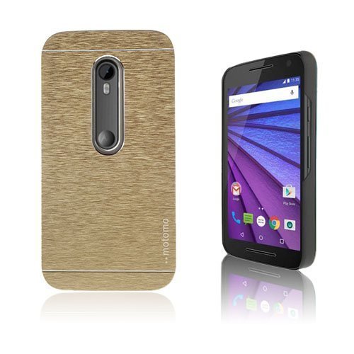 Motomo Motorola Moto G 3rd Gen Kuori Kulta