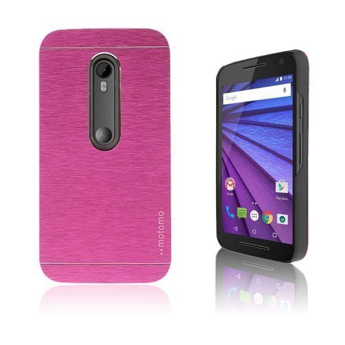 Motomo Motorola Moto G 3rd Gen Kuori Kuuma Pinkki