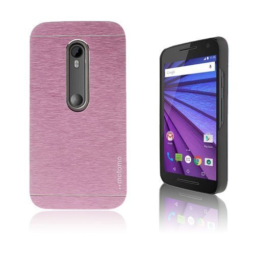 Motomo Motorola Moto G 3rd Gen Kuori Pinkki