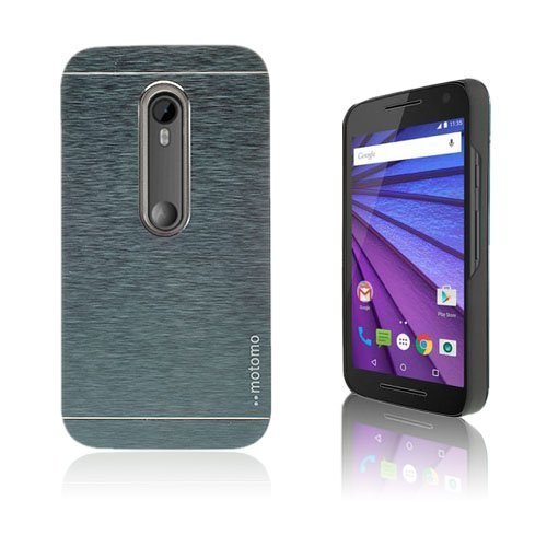 Motomo Motorola Moto G 3rd Gen Kuori Tummansininen