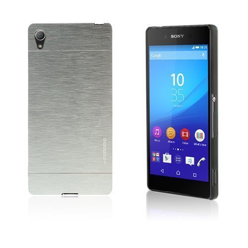 Motomo Sony Xperia Z3+ Kuori Hopea