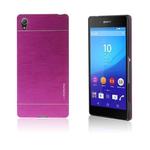 Motomo Sony Xperia Z3+ Kuori Kuuma Pinkki