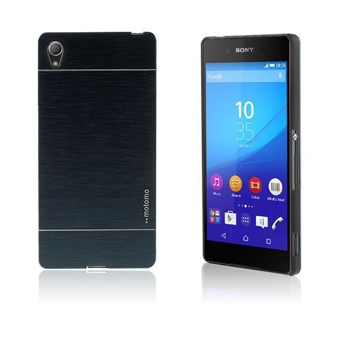 Motomo Sony Xperia Z3+ Kuori Tummansininen