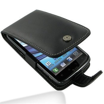 Motorola Atrix 2 PDair Leather Case 3BMOT2F41 Musta