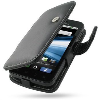 Motorola Atrix Atrix 4G PDair Leather Case 3BMOAGB41 Musta