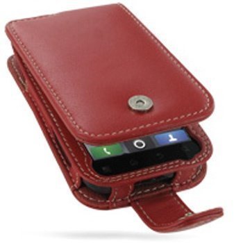 Motorola DEFY PDair Leather Case 3RMODYF41 Punainen