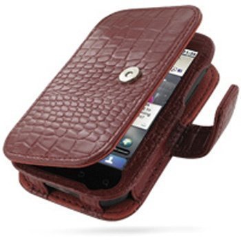 Motorola DEFY PDair Leather Case GRMODYB41 Punainen