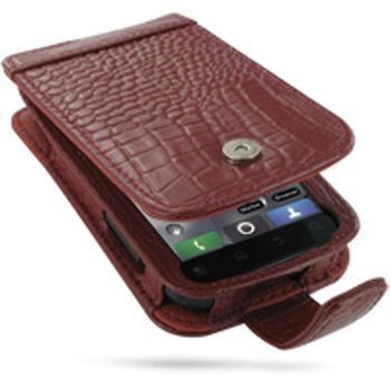 Motorola DEFY PDair Leather Case GRMODYF41 Punainen