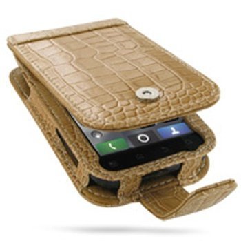 Motorola DEFY PDair Leather Case GTMODYF41 Ruskea