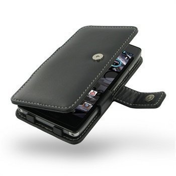 Motorola DROID RAZR MAXX HD PDair Leather Case 3BMOMDB41 Musta