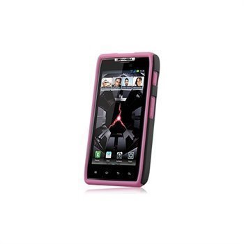 Motorola DROID RAZR Naztech Vertex 3-Layer Cover Pink