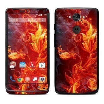 Motorola Droid Turbo Flower Of Fire Suojakalvo