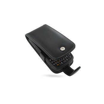 Motorola ES400 PDair Leather Case 3BMOE4F41 Musta