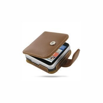 Motorola FlipOut PDair Leather Case 3TMOF5FX1 Ruskea