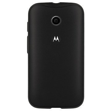 Motorola Moto E Moto E Dual SIM Grip Shell Kova Kotelo Musta