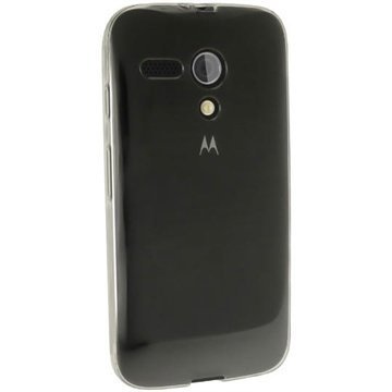 Motorola Moto G 4G iGadgitz TPU-Suojakotelo Transparent Kirkas