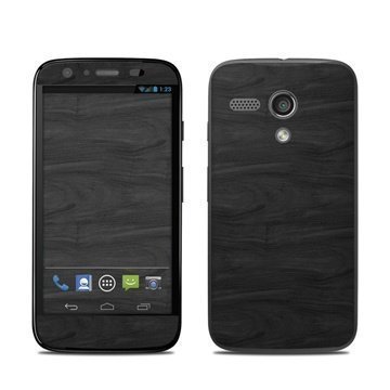 Motorola Moto G Moto G 4G Black Woodgrain Skin