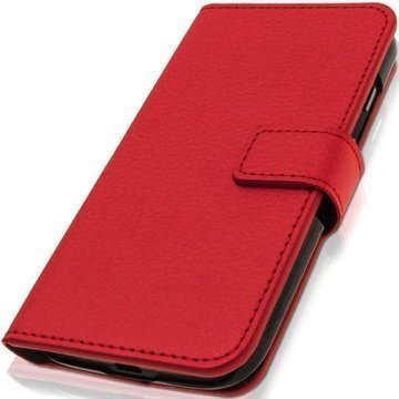 Motorola Moto G Moto G 4G iGadgitz Wallet Leather Case Red