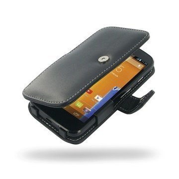 Motorola Moto G PDair Leather Case 3BMOMOB41 Musta