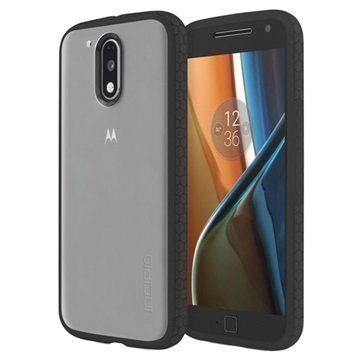 Motorola Moto G4 Moto G4 Plus Incipio Octane Suojakuori Huurre / Musta