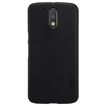 Motorola Moto G4 Moto G4 Plus Nillkin Frosted Suojakotelo Musta