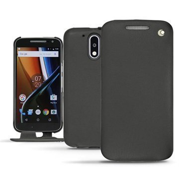 Motorola Moto G4 Moto G4 Plus Noreve Tradition Flip Case Black