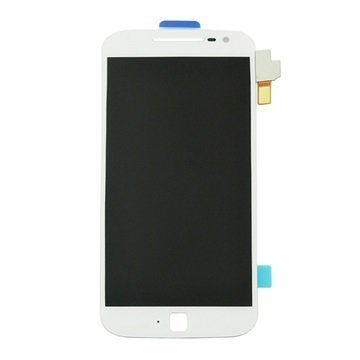 Motorola Moto G4 Plus LCD Näyttö Valkoinen