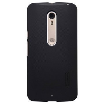 Motorola Moto X Style Nillkin Super Frosted Shield Suojakuori Musta