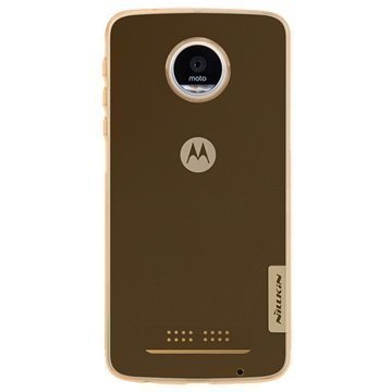 Motorola Moto Z Play Nillkin Nature Suojakuori Ruskea