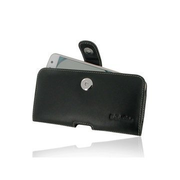 Motorola Moto Z Play PDair Vaakasuuntainen Nahkakotelo Musta