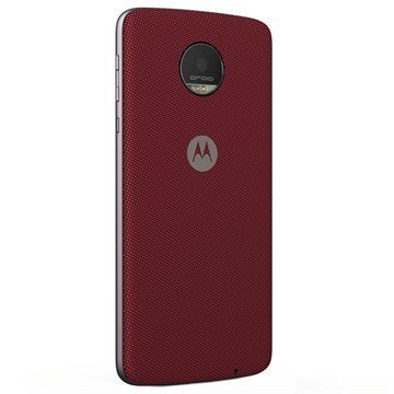 Motorola Moto Z Style Shell Crimson Ballistic Nylon
